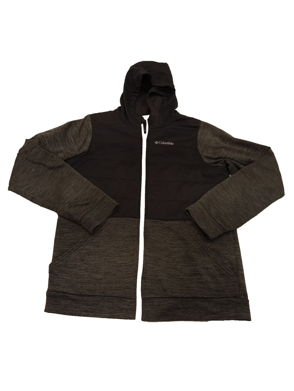 Columbia Hayden Summit Hybrid Jacket Womens XL Fleece Full Zip Hoodie